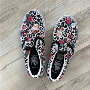 Vans Wild Floral Slip-On Shoes
